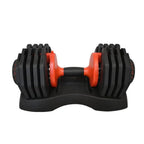 Adjustable Dumbbell 25kg 10-in-1 Weight Set for Home Strength Training