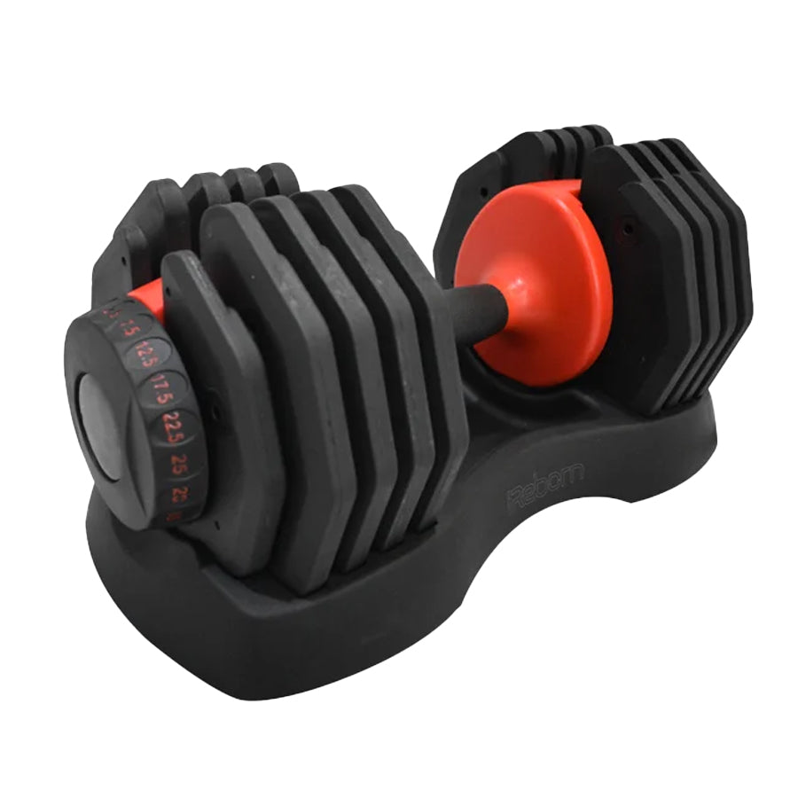 Adjustable Dumbbell 25kg 10-in-1 Weight Set for Home Strength Training