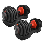 Adjustable Dumbbell 25kg 10-in-1 Weight Set for Home Strength Training