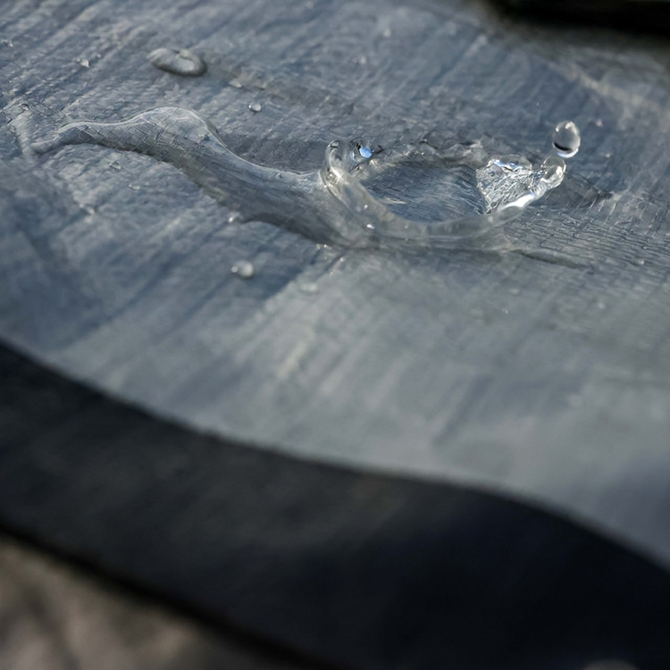Black/Silver Tarpaulin 270GSM – Reinforced Waterproof Outdoor Sheet