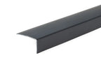 Anthracite PVC Corner Trim – 90° Edge Protector, 1m & 2.48m Length