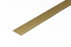 37mm Flat Anodised Threshold Bar, 1 Metre Screw-Fix Aluminium Transition Strip in Champagne, Gold or Silver