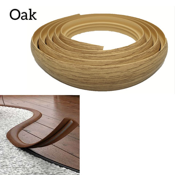 40mm Flexible PVC Floor Transition Strip for Curved & Uneven Flooring