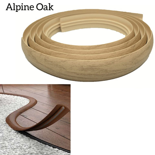 40mm Flexible PVC Floor Transition Strip for Curved & Uneven Flooring