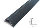 Anthracite PVC Corner Trim – 90° Edge Protector, 1m & 2.48m Length