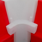 Red Evo Angle Corner Water-Fill Barrier