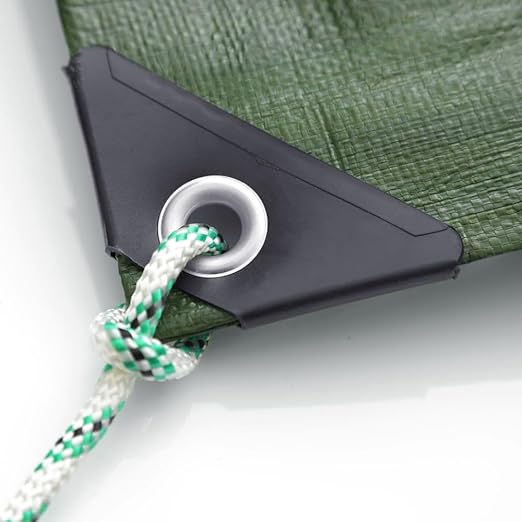 200GSM Green Waterproof Polyethylene Tarpaulin for Outdoor Use