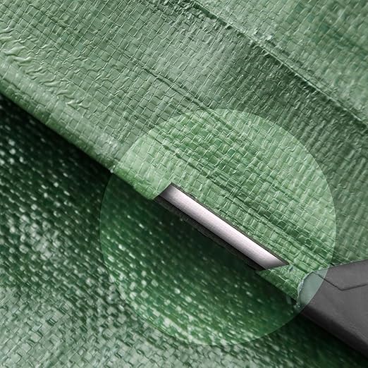 200GSM Green Waterproof Polyethylene Tarpaulin for Outdoor Use