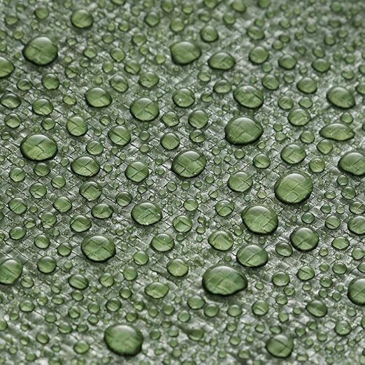 200GSM Green Waterproof Polyethylene Tarpaulin for Outdoor Use