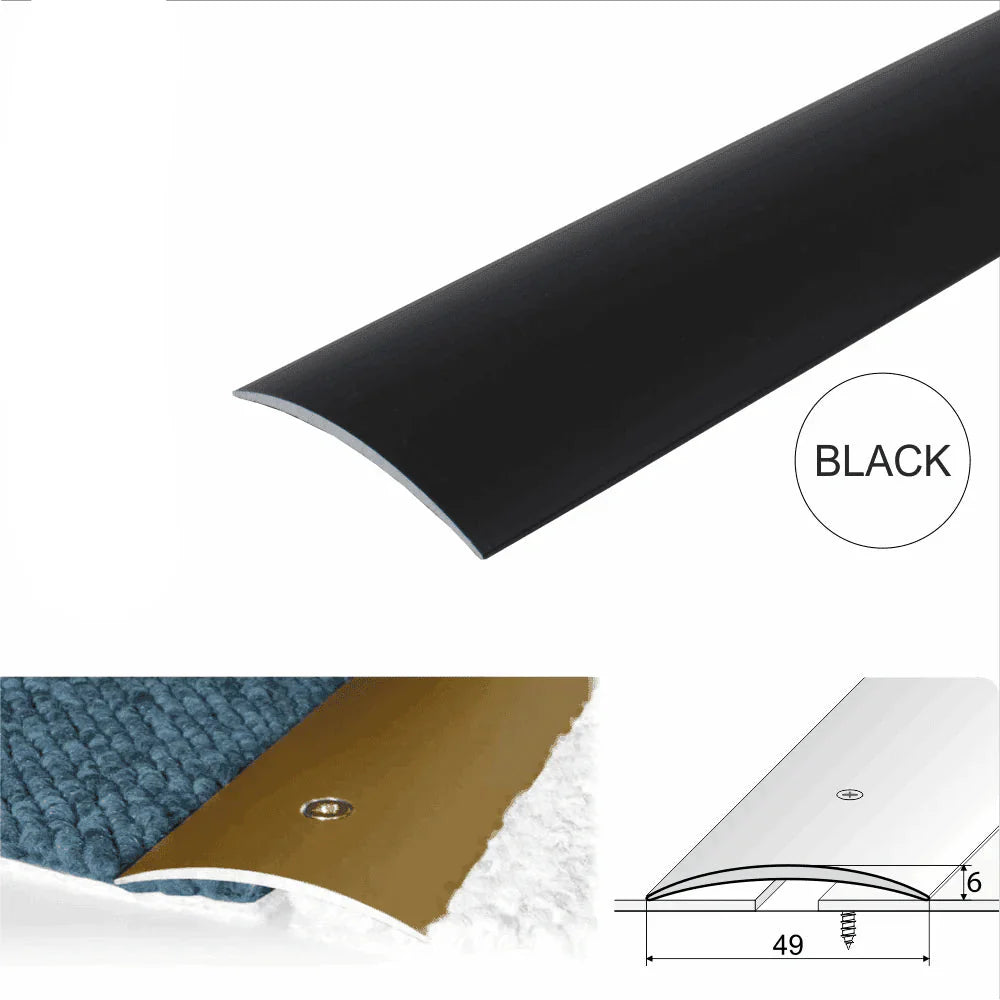 49mm Aluminium Floor Threshold Strip for Doorways and Floor Transitions