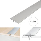 36mm Anodised Aluminium Flat Threshold Strip – Flooring Transition Trim