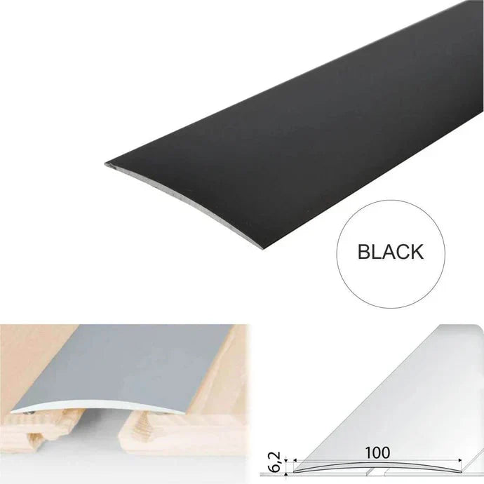 100mm Aluminium Self Adhesive Floor Threshold Strip for Level Transitions