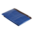 185GSM Brown & Blue Waterproof Polyethylene Tarpaulin
