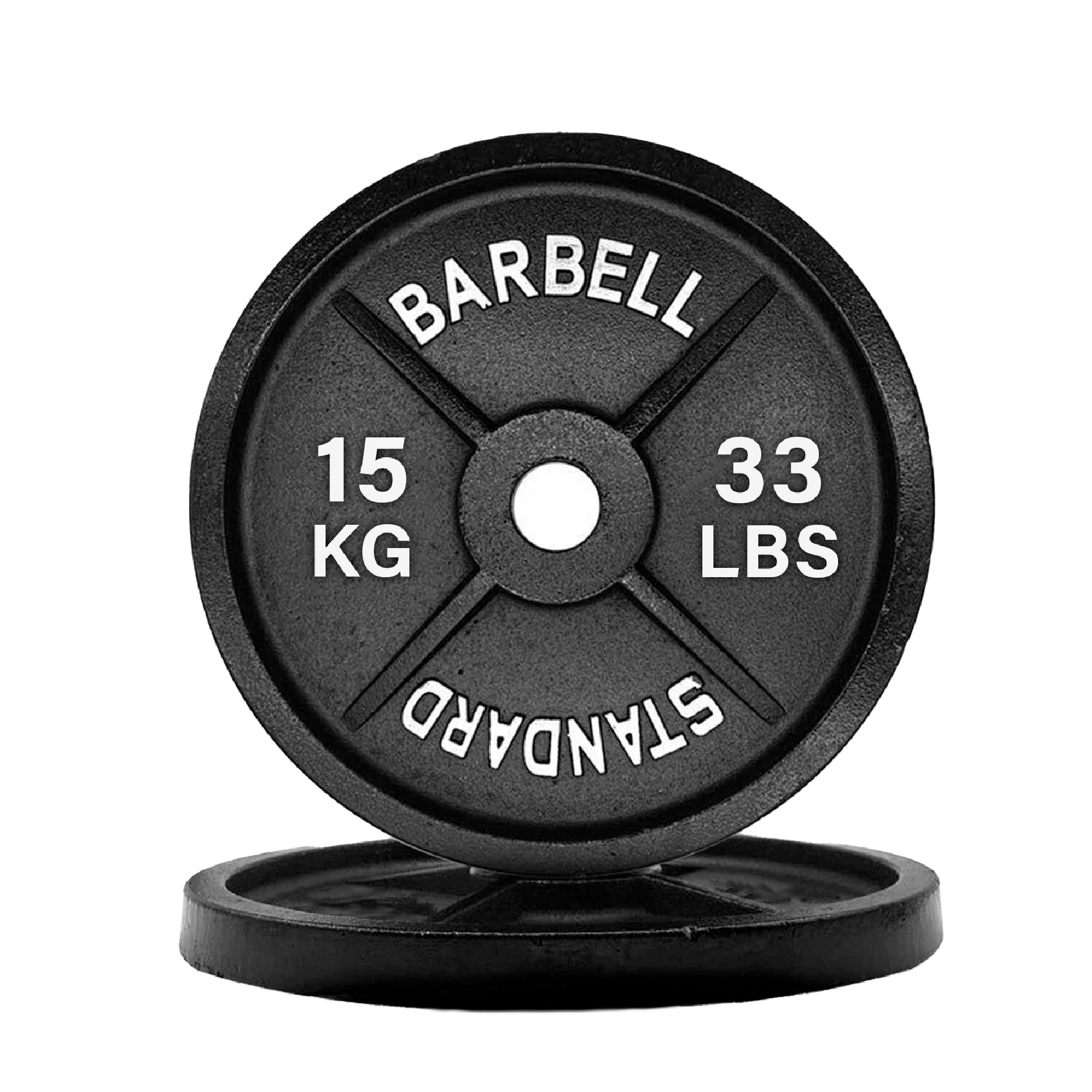 Cast Iron Olympic Weight Plates - 2″ Hole | Strength & Power Training