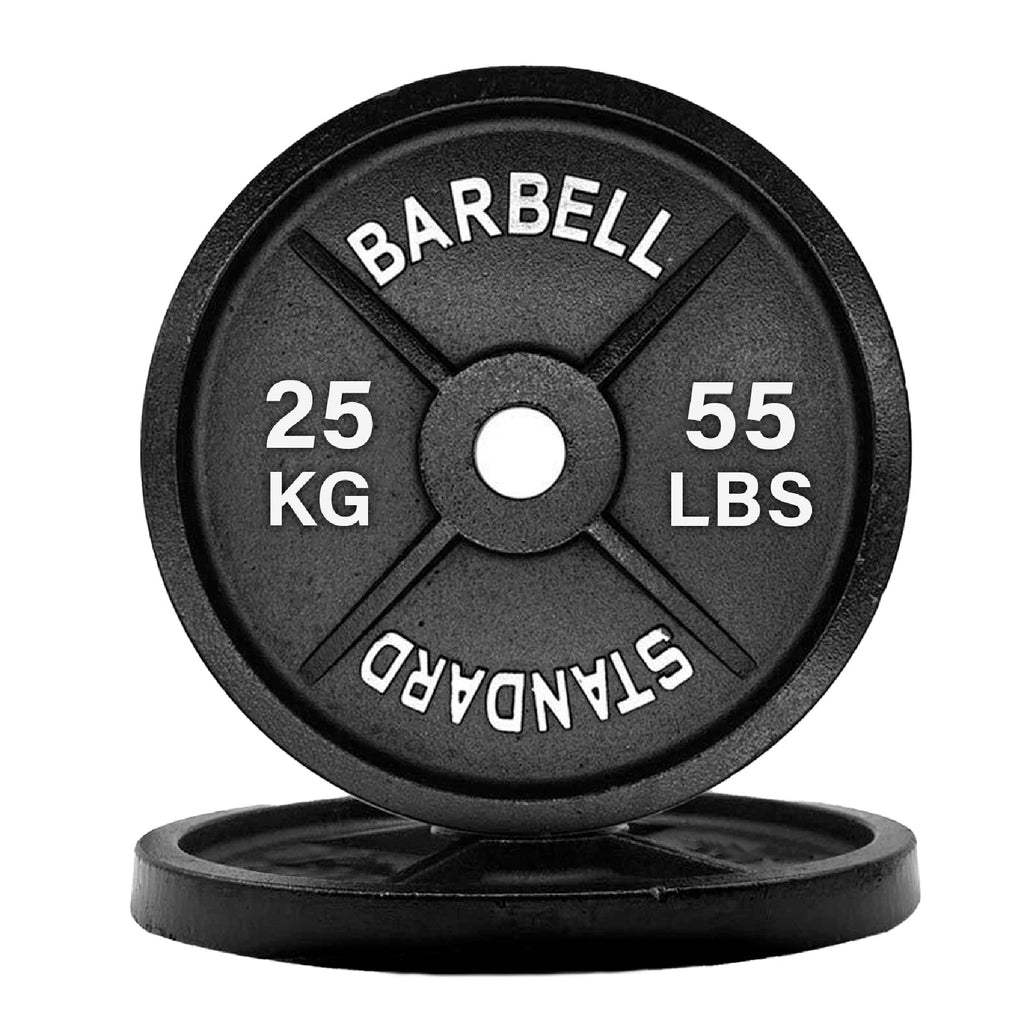 Cast Iron Olympic Weight Plates - 2″ Hole | Strength & Power Training