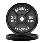Cast Iron Olympic Weight Plates - 2″ Hole | Strength & Power Training