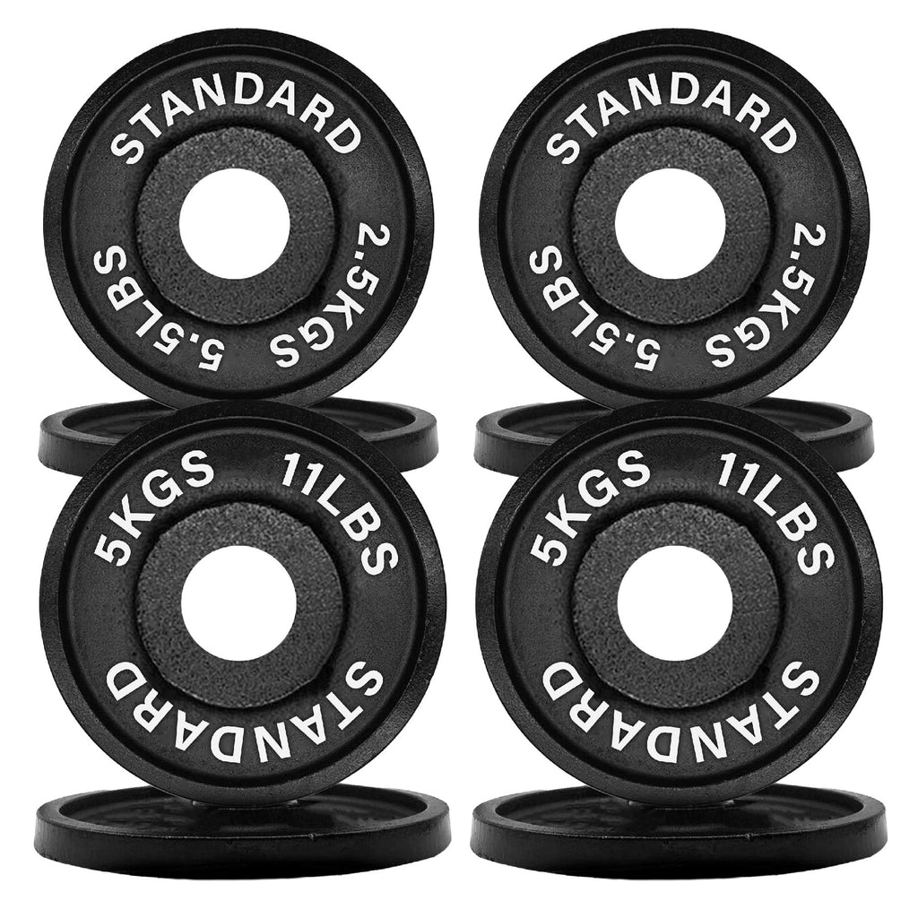 Cast Iron Olympic Weight Plates - 2″ Hole | Strength & Power Training