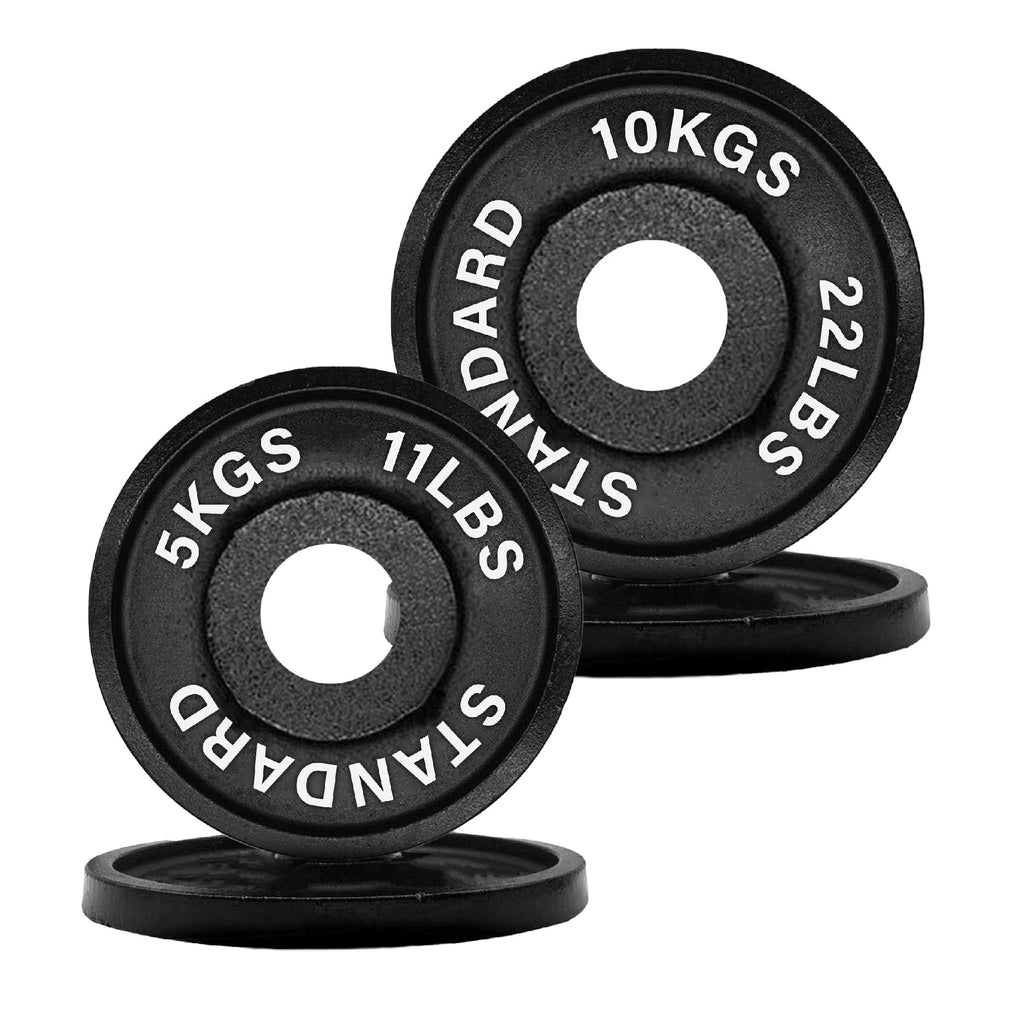 Cast Iron Olympic Weight Plates - 2″ Hole | Strength & Power Training