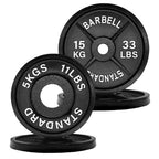 Cast Iron Olympic Weight Plates - 2″ Hole | Strength & Power Training