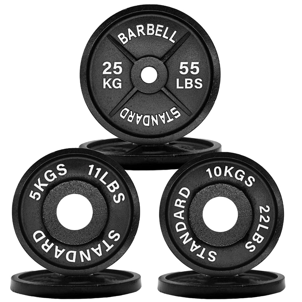 Cast Iron Olympic Weight Plates - 2″ Hole | Strength & Power Training