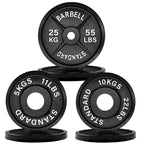 Cast Iron Olympic Weight Plates - 2″ Hole | Strength & Power Training