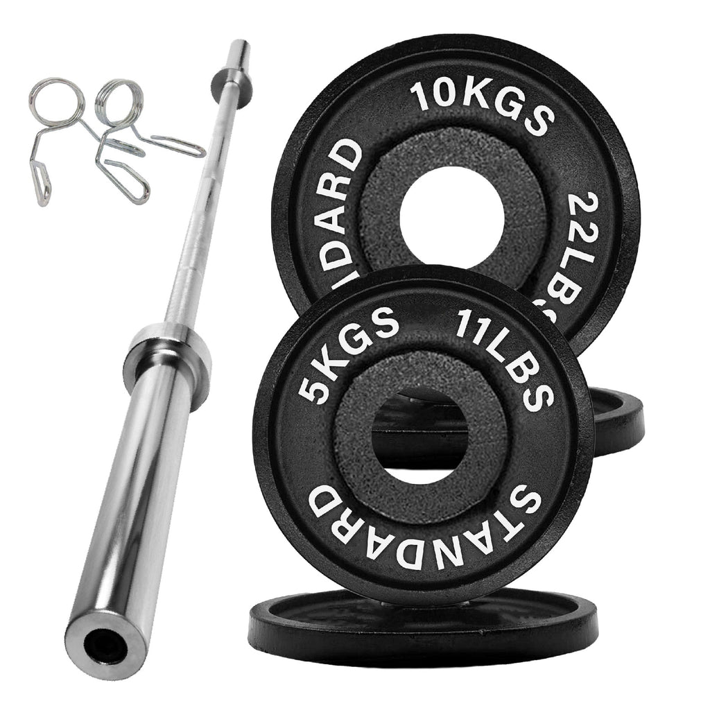 Cast Iron Olympic Weight Plates - 2″ Hole | Strength & Power Training