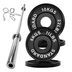 Cast Iron Olympic Weight Plates - 2″ Hole | Strength & Power Training