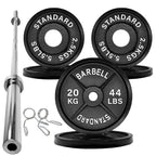 Cast Iron Olympic Weight Plates - 2″ Hole | Strength & Power Training