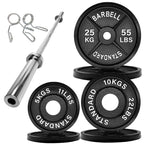 Cast Iron Olympic Weight Plates - 2″ Hole | Strength & Power Training
