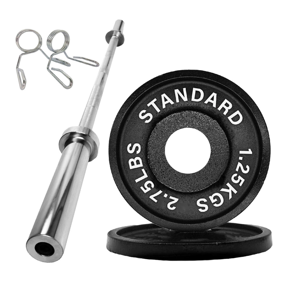 Cast Iron Olympic Weight Plates - 2″ Hole | Strength & Power Training