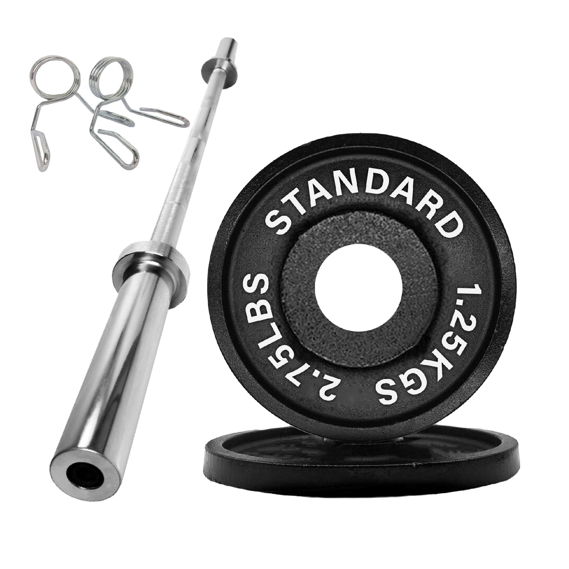 Cast Iron Olympic Weight Plates - 2″ Hole | Strength & Power Training