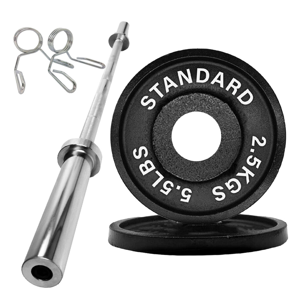 Cast Iron Olympic Weight Plates - 2″ Hole | Strength & Power Training