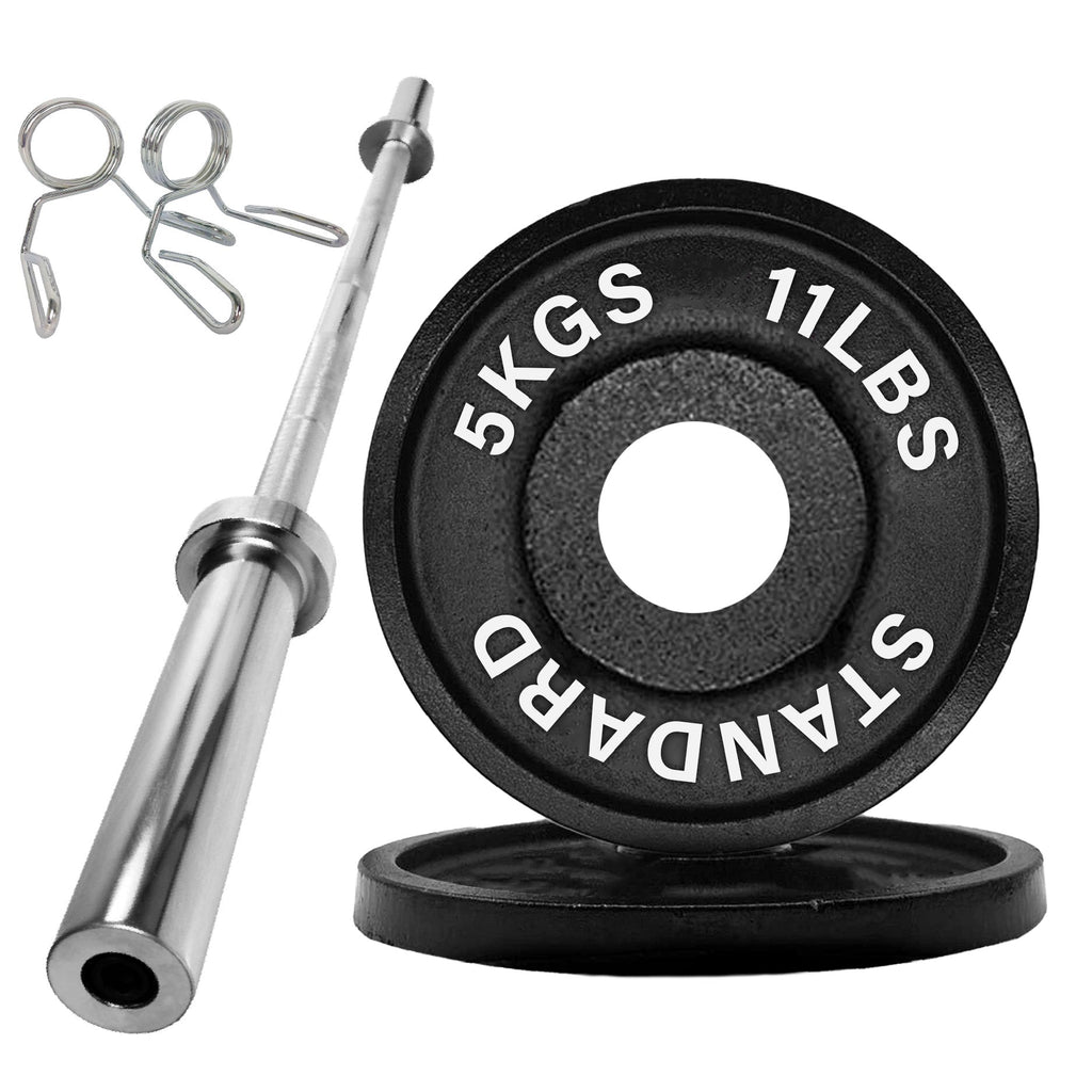 Cast Iron Olympic Weight Plates - 2″ Hole | Strength & Power Training