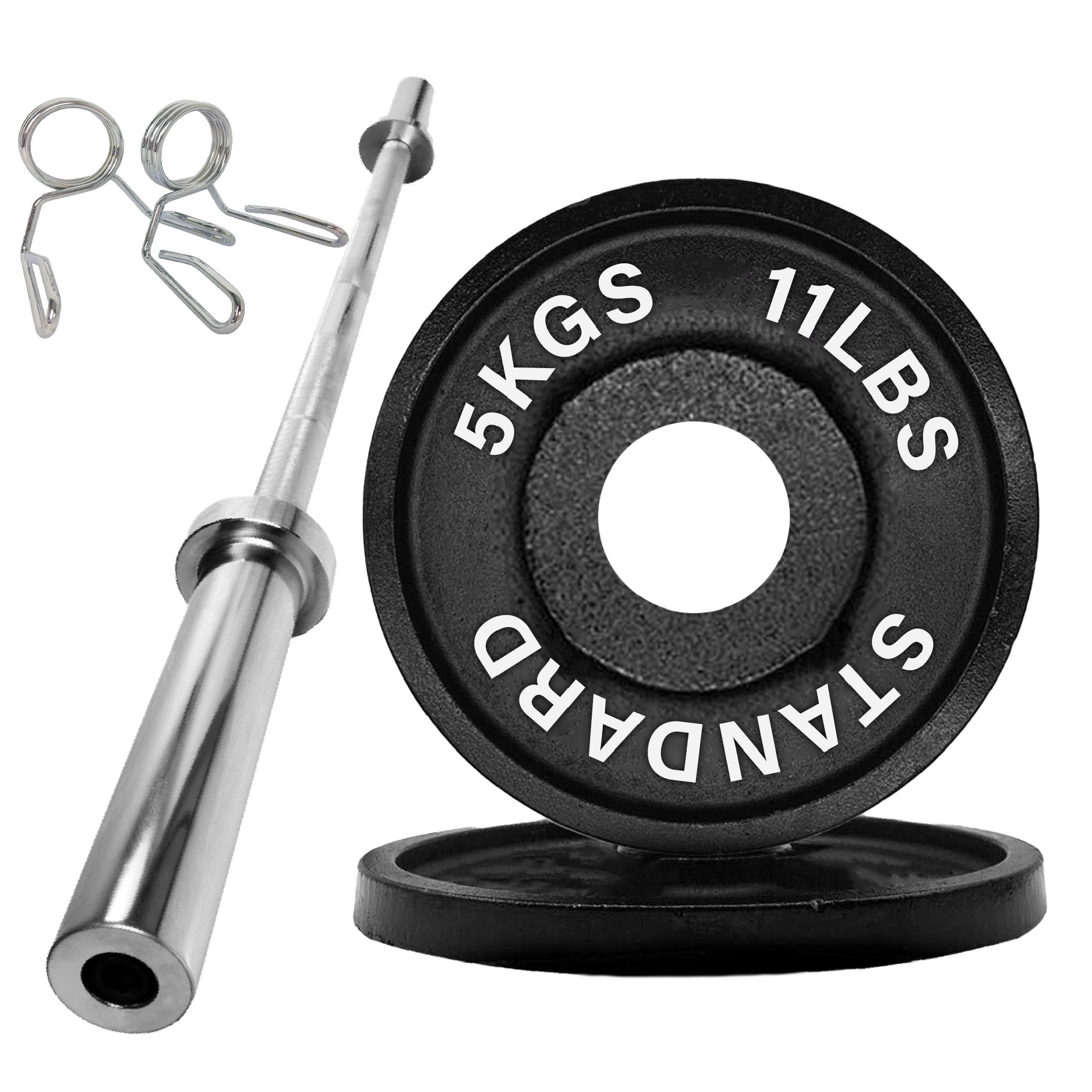 Cast Iron Olympic Weight Plates - 2″ Hole | Strength & Power Training