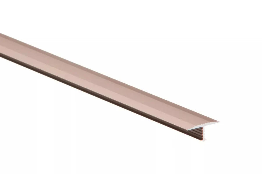 Aluminium T-Bar Threshold Trim (1m) – 13mm, 18mm or 26mm Width, Multiple Finish Options