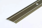 30mm Anodised Aluminium Door Threshold Bar (900mm) – Screw-Fix Flat Strip in Silver, Gold or Champagne