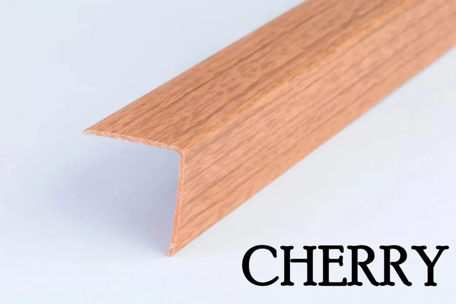 Wood-Look PVC Corner Trim for 90° Edges – 2.5m Length