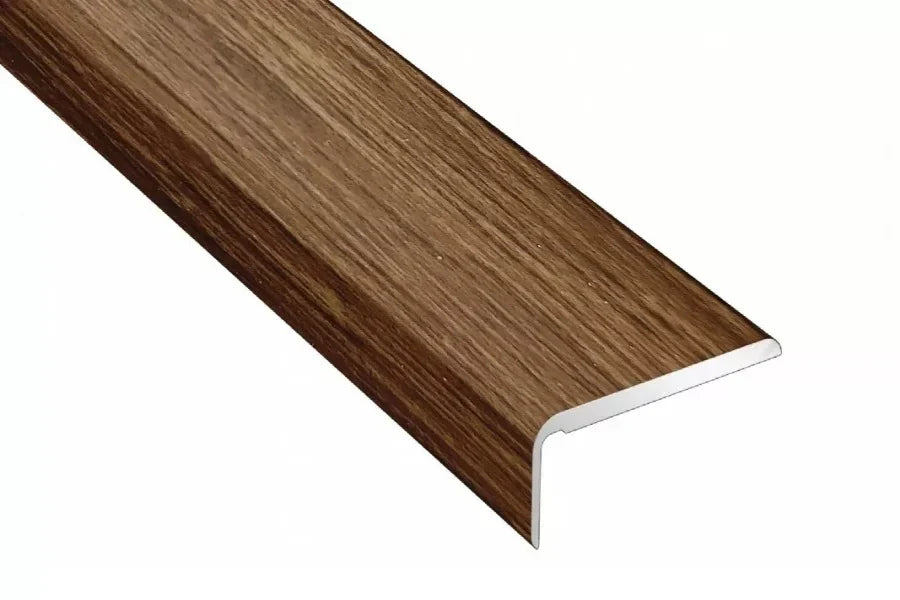 Self Adhesive Floor Trim 25mm x 10mm Edge Strip (1m or 2m) – Wood Effect & Anodised Aluminium