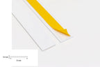 Self Adhesive PVC Flat Bar Cover Strip (1m) – Peel & Stick Trim in Black or White