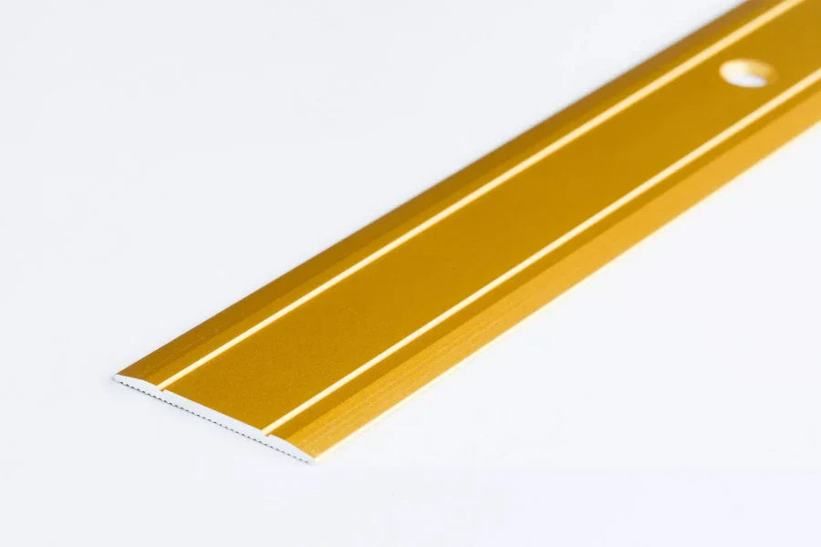 30mm Anodised Aluminium Door Threshold Bar (900mm) – Screw-Fix Flat Strip in Silver, Gold or Champagne