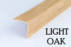 Wood-Look PVC Corner Trim for 90° Edges – 2.5m Length