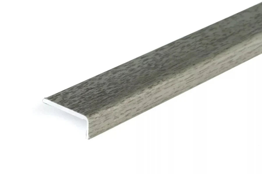 Self Adhesive Floor Trim 25mm x 10mm Edge Strip (1m or 2m) – Wood Effect & Anodised Aluminium