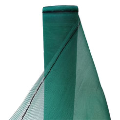 Green 110gsm HDPE Windbreak & Shade Netting – 40% Knitted, 50% Shade with Eyelets for Outdoor Protection