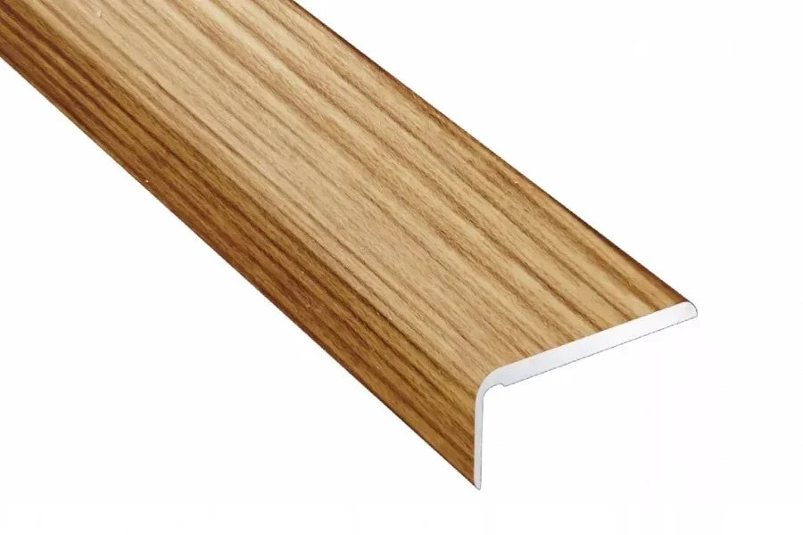 Self Adhesive Floor Trim 25mm x 10mm Edge Strip (1m or 2m) – Wood Effect & Anodised Aluminium