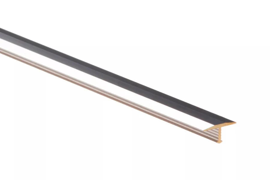 Aluminium T-Bar Threshold Trim (1m) – 13mm, 18mm or 26mm Width, Multiple Finish Options