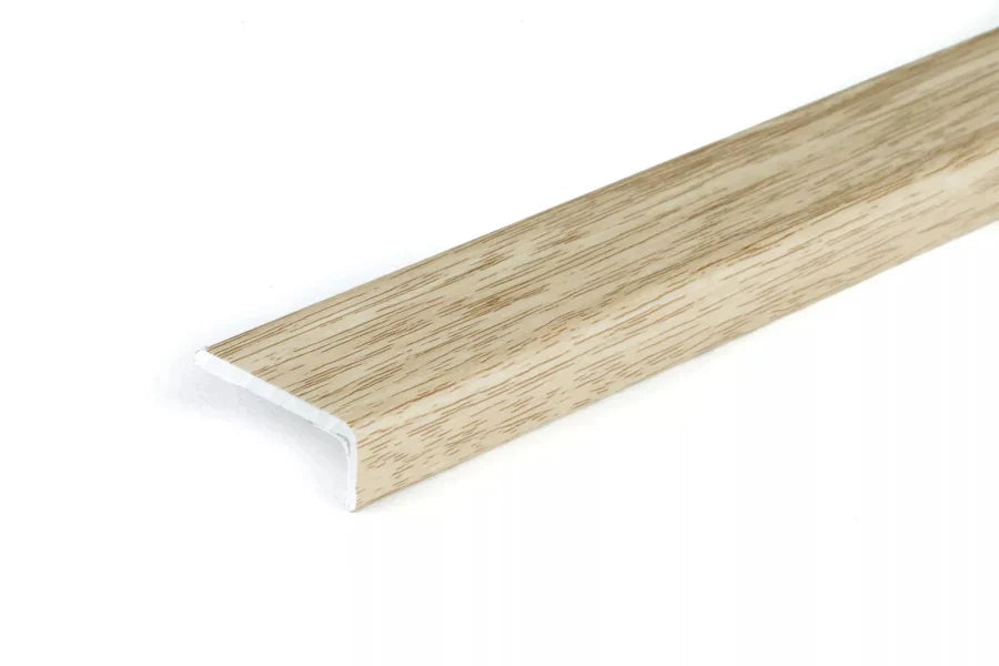 Self Adhesive Floor Trim 25mm x 10mm Edge Strip (1m or 2m) – Wood Effect & Anodised Aluminium