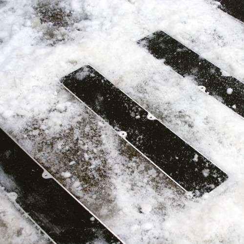 635mm Anti-Slip Stainless Steel Stair Treadplate in 63mm or 115mm Widths