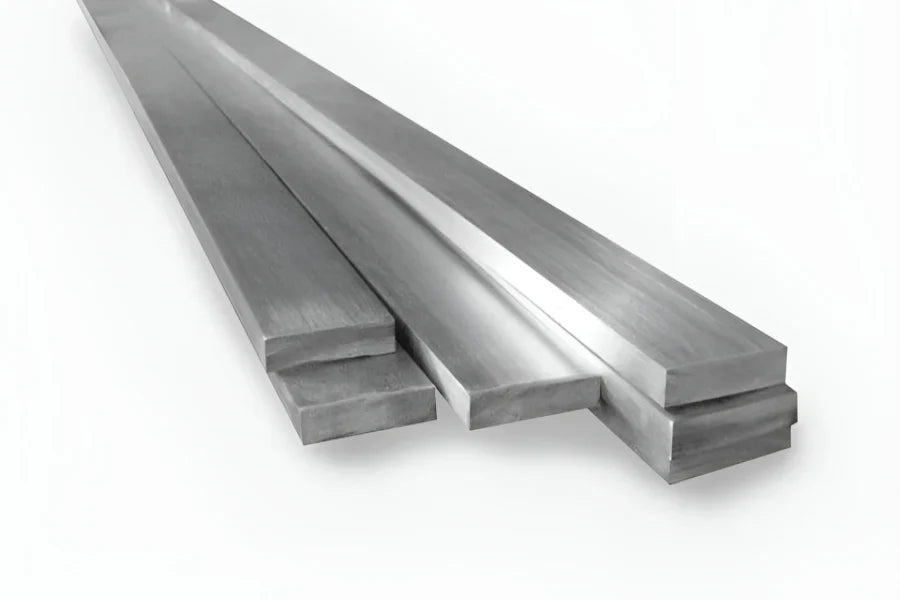 Stainless Steel Flat Bar Strip - 1m Length
