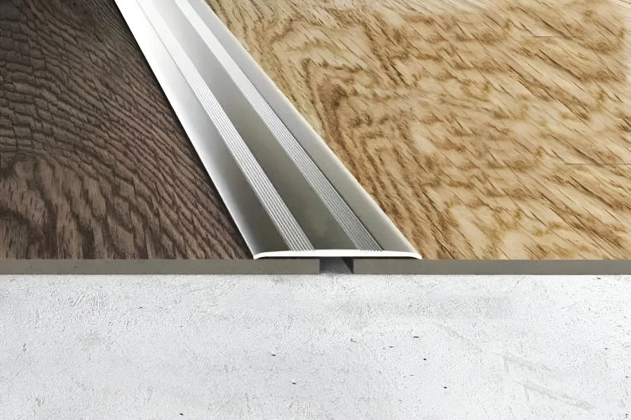 35mm Self-Adhesive Anodised Aluminium Door Threshold Strip (930mm) – Floor Transition Trim in Silver, Gold or Champagne