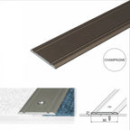 30mm Flat Aluminium Door Threshold Strip for Same Level Flooring Transitions